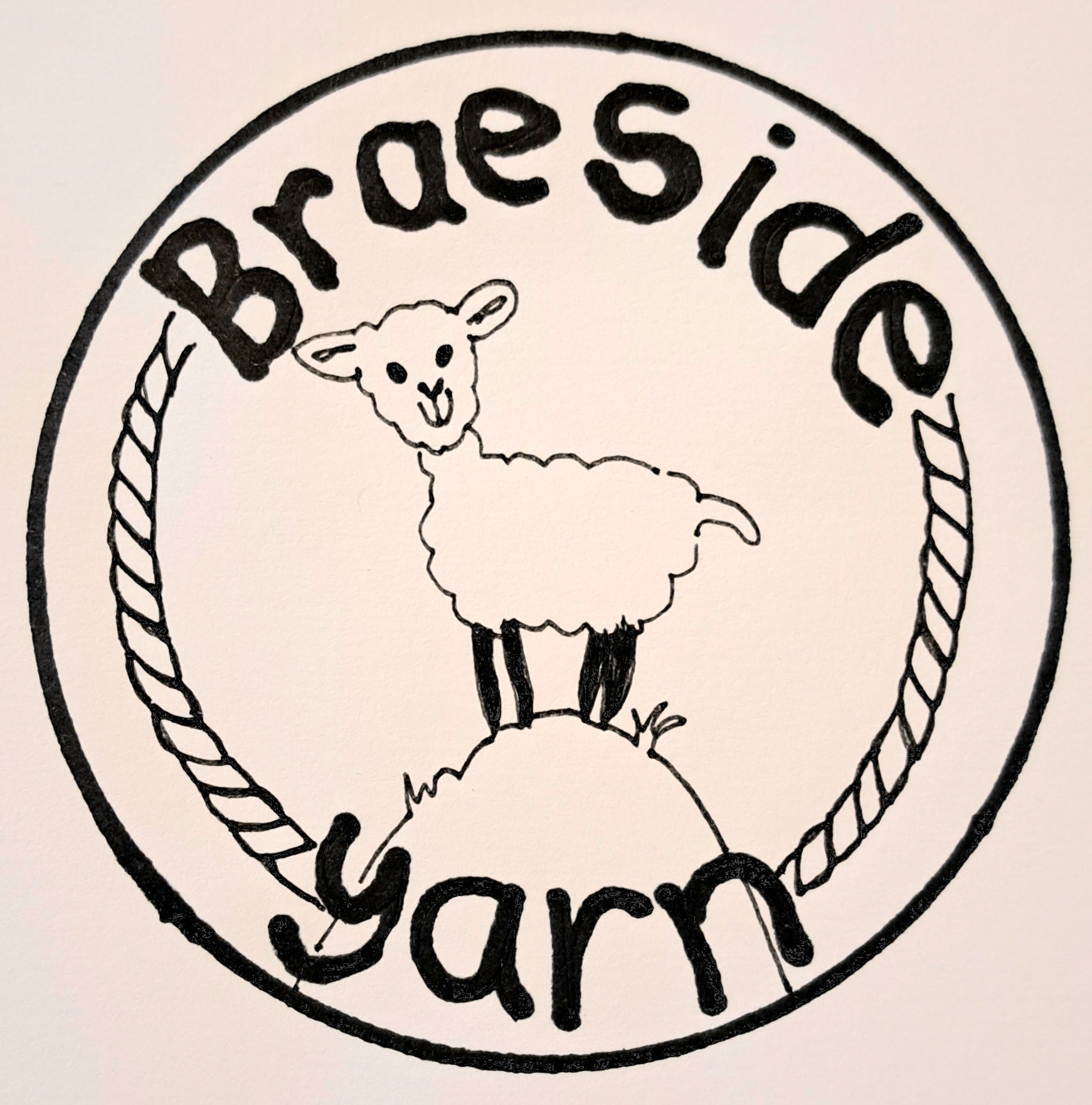 Natural 'Braeside Yarn' - Cream tones