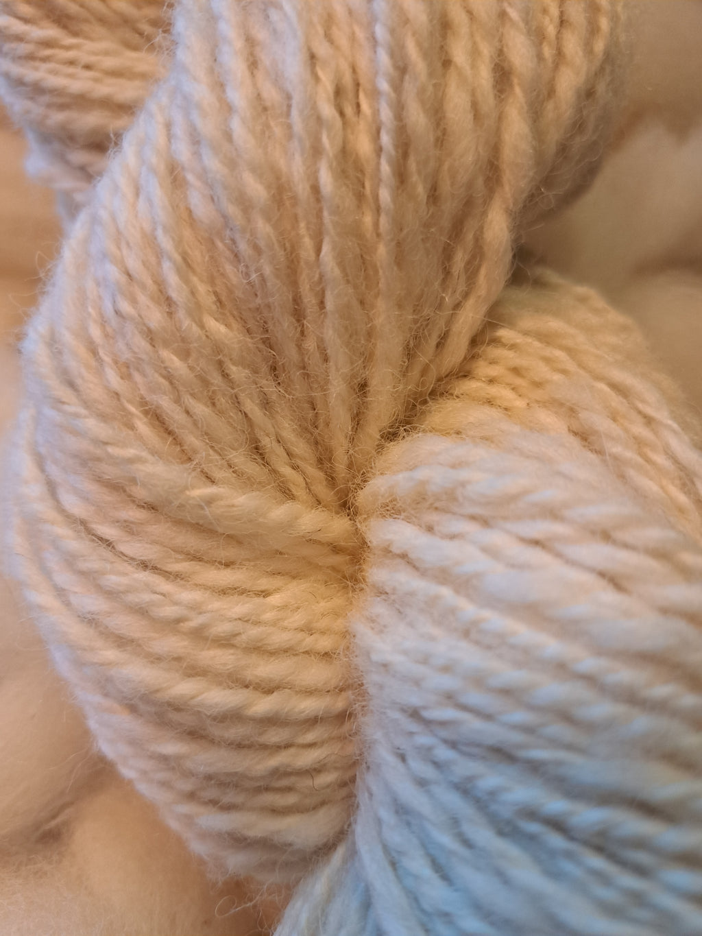 Natural 'Braeside Yarn' - Cream tones