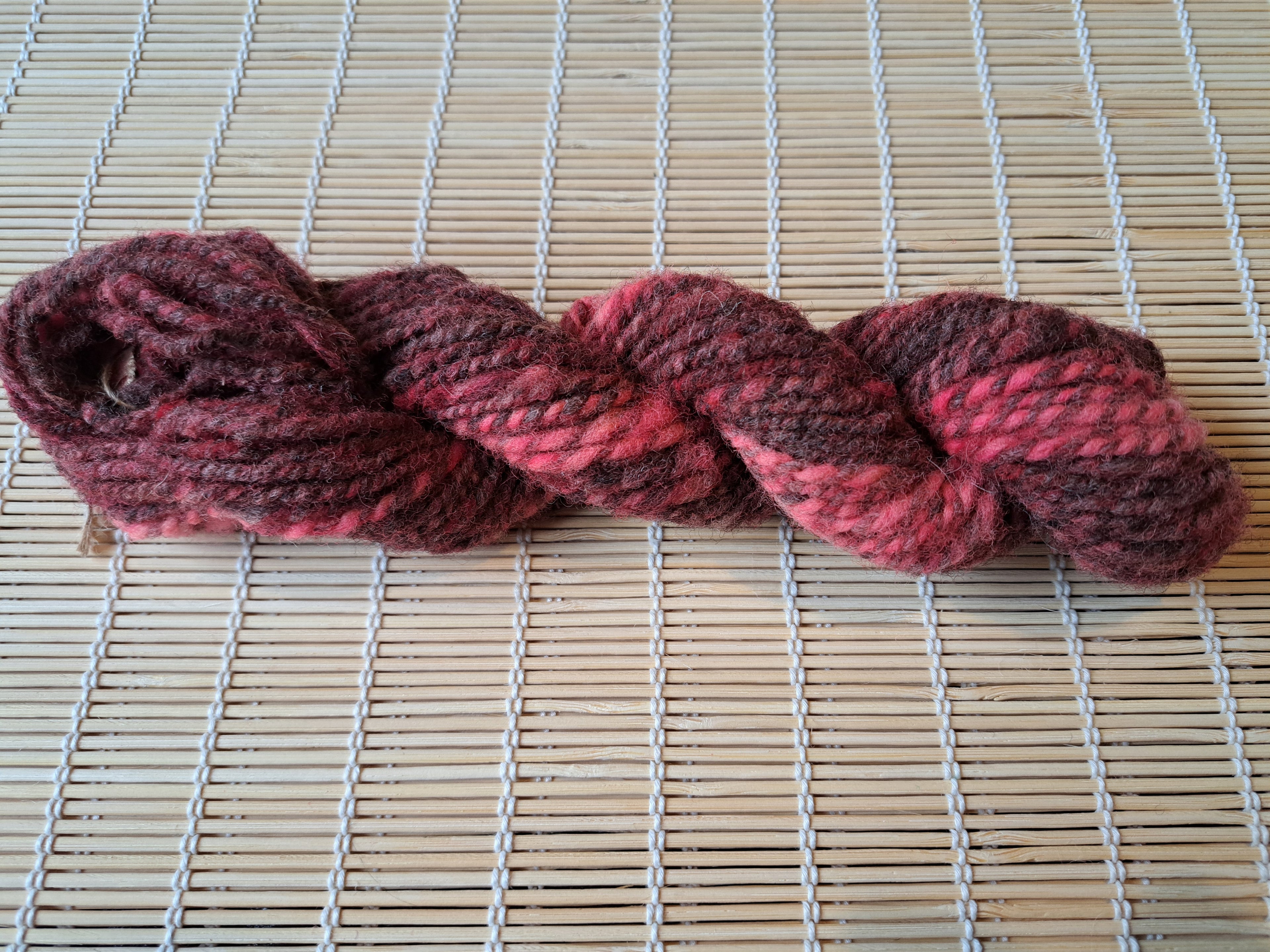 Sunset Embers- tones of deep rust and red