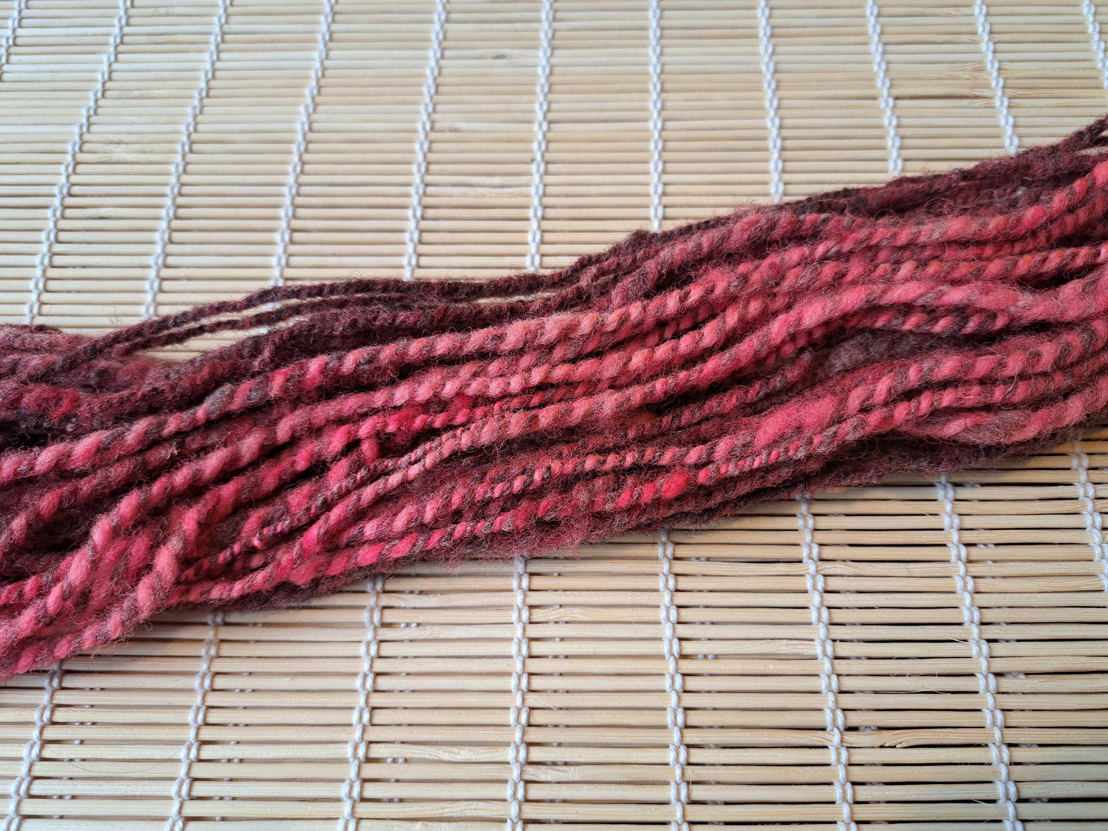 Sunset Embers- tones of deep rust and red