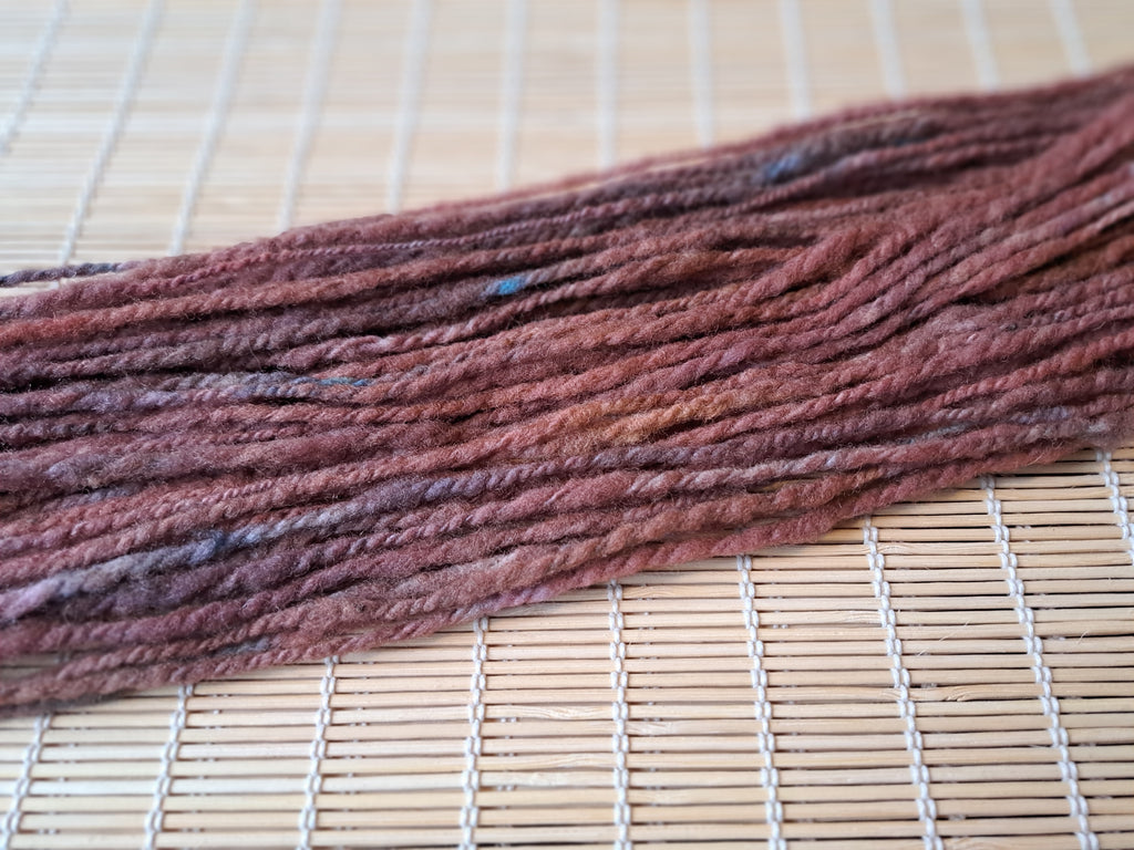 Mulberry - tones of earthy Plum and purple