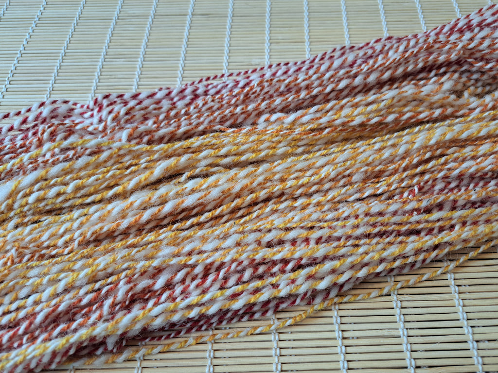 Sunny Days - tones of Cream, yellow, orange, red)