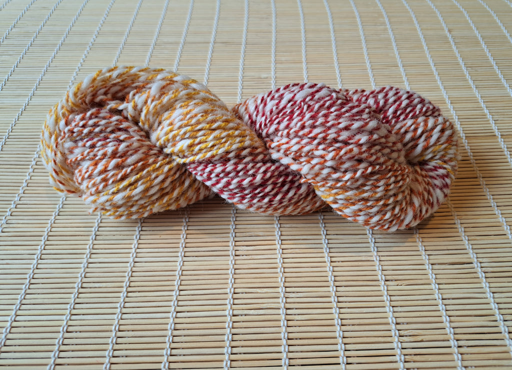 Sunny Days - tones of Cream, yellow, orange, red)
