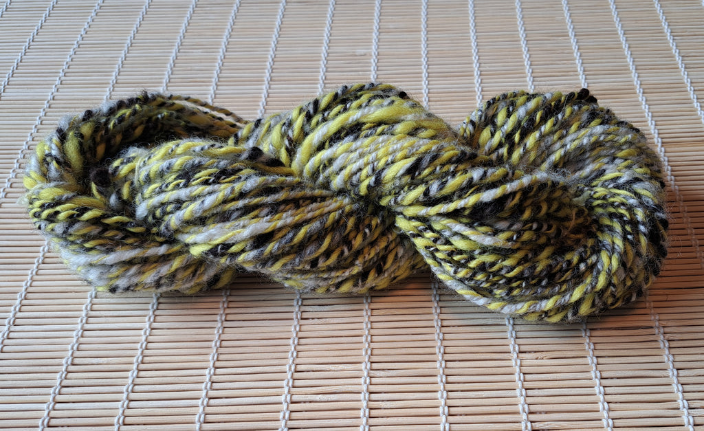 Gorse - tones of yellow, black, grey