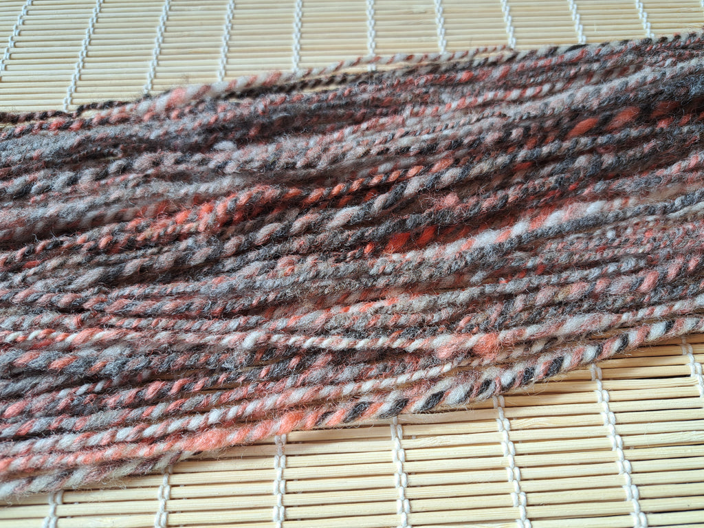 Light Sandstone - tones of grey, brown, Burnt orange and white