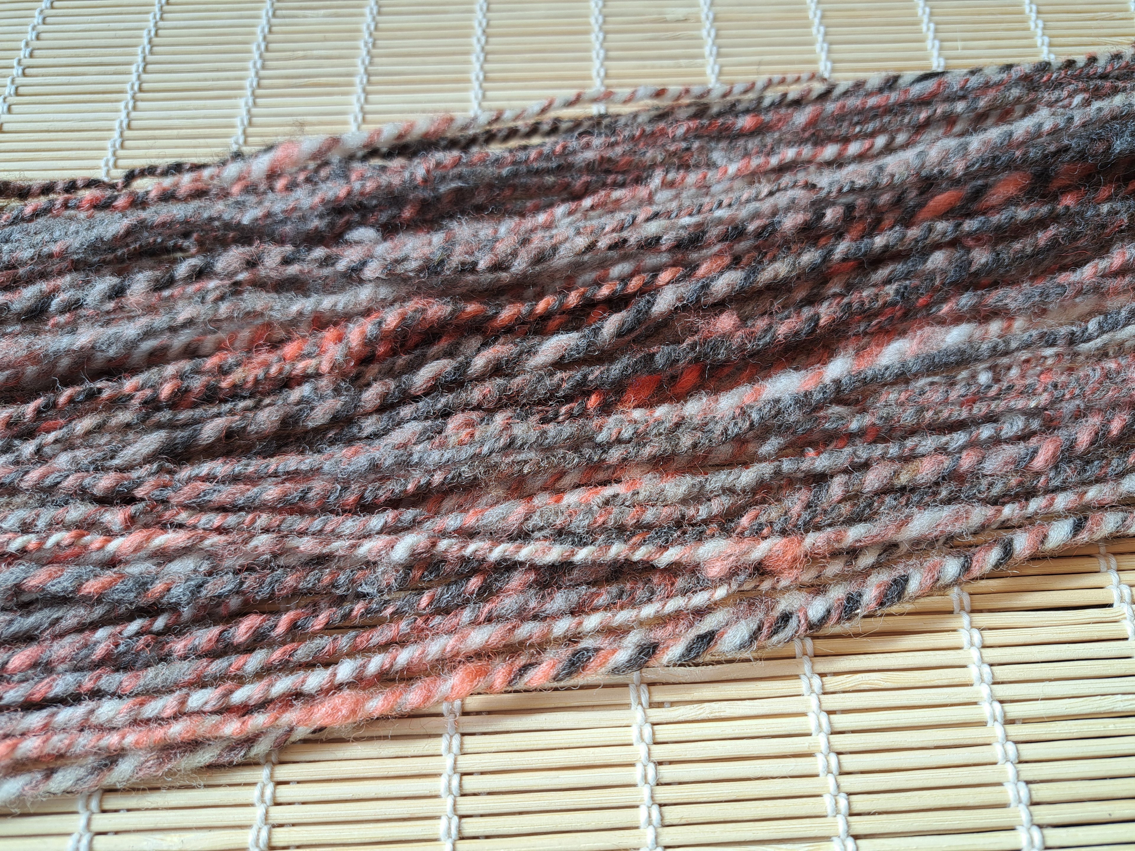 Light Sandstone - tones of grey, brown, Burnt orange and white