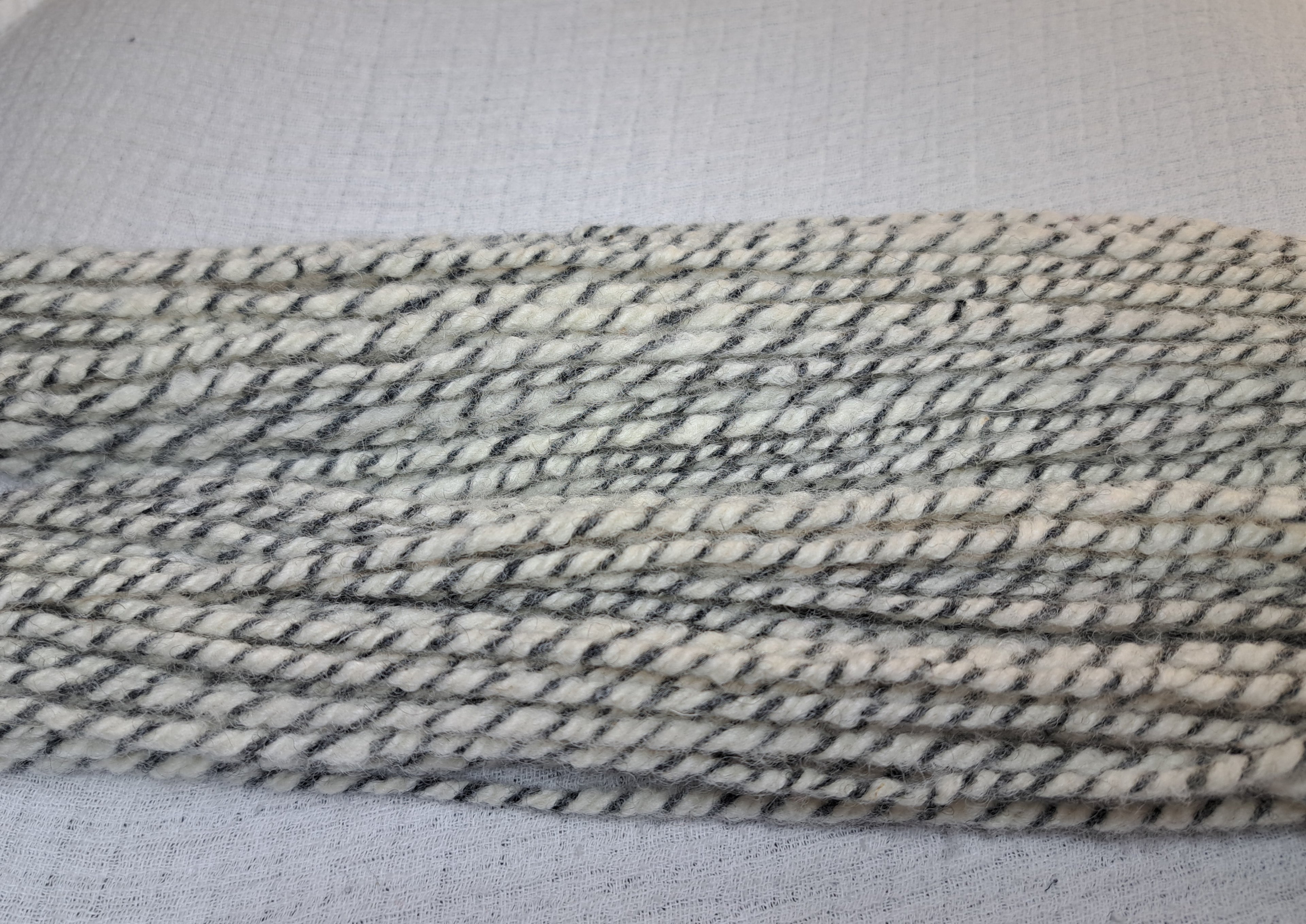 Calico Grey - 2 tones of cream / grey