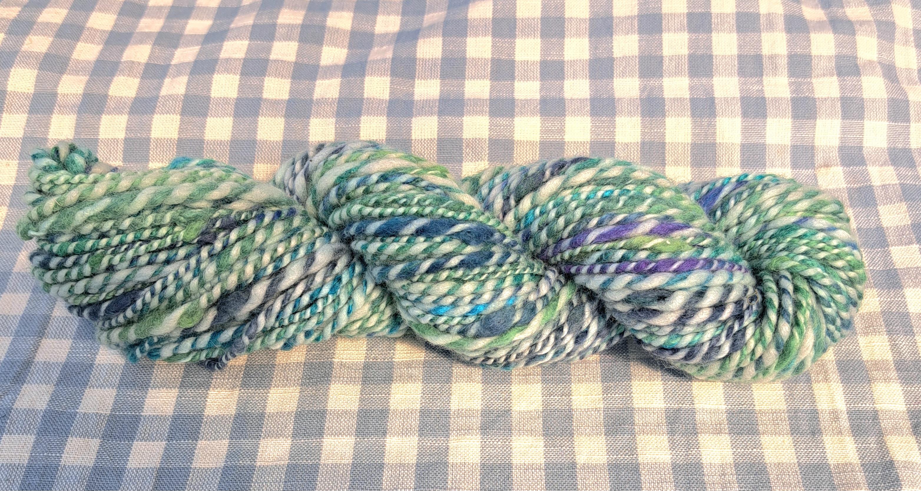 Marine - tones of blue, green and white